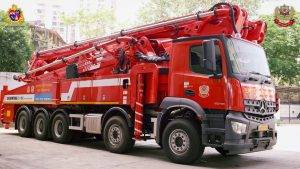 This industrial fire trucks important component