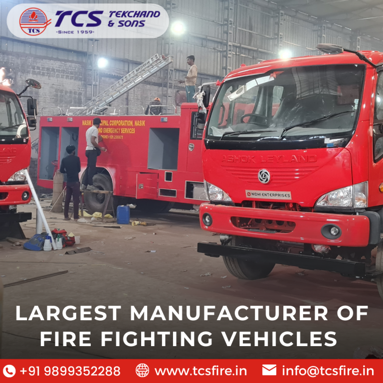 Largest Fire Fighting Vehicles Manufacturer in India